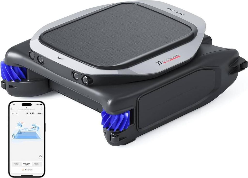 Bazénový robot Dreame J1 (PNUJ4110) 5 l, solárny, IPX8, Obrázok produktu 