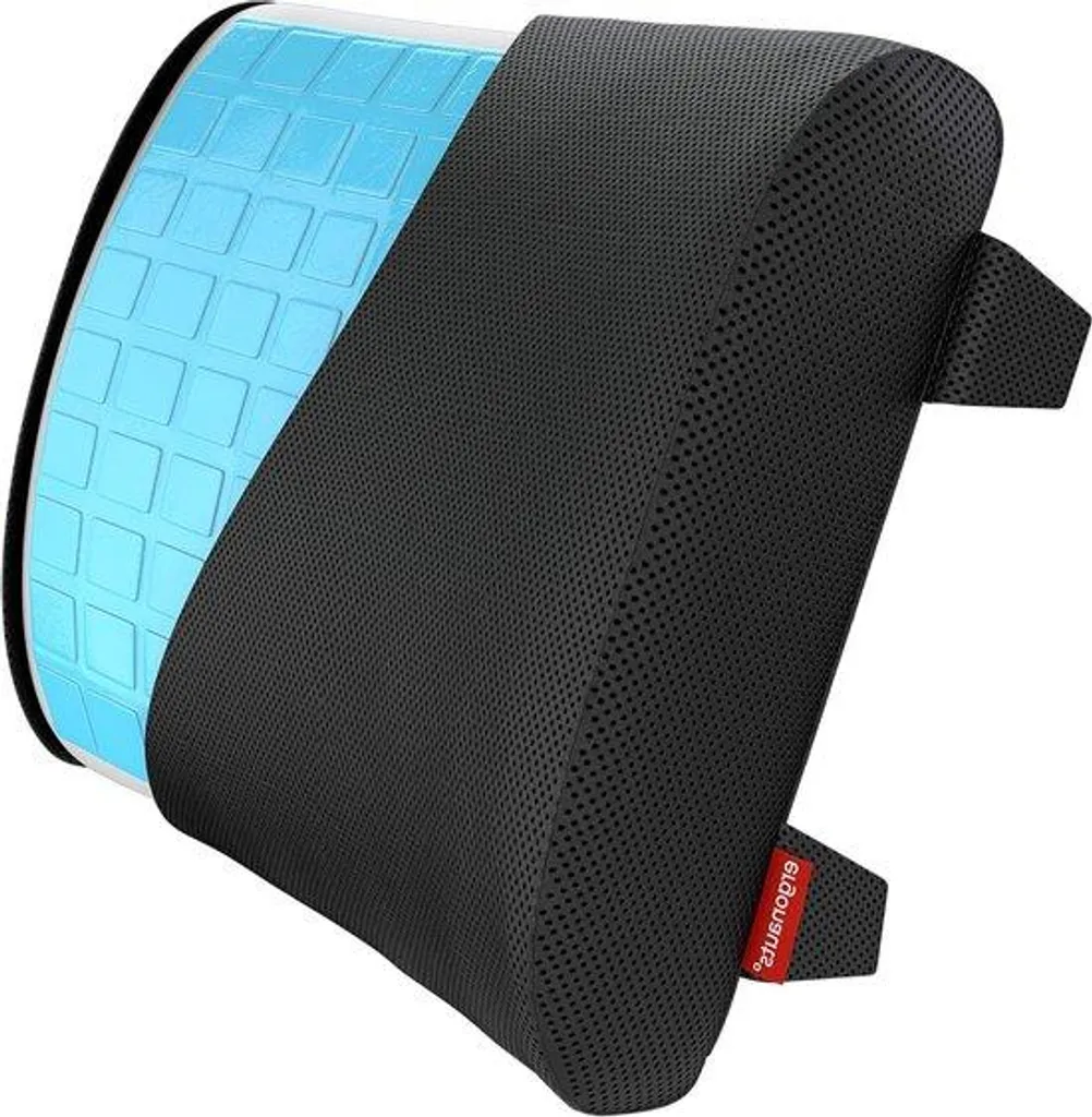 Coussin lombaire à mémoire de forme pour correction posture et confort