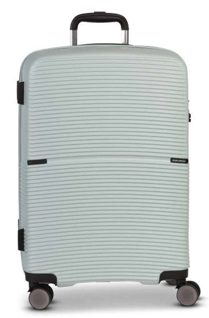 Worldpack Carrello San Francisco Pastellblau - Trolley Rigido 4 Ruote