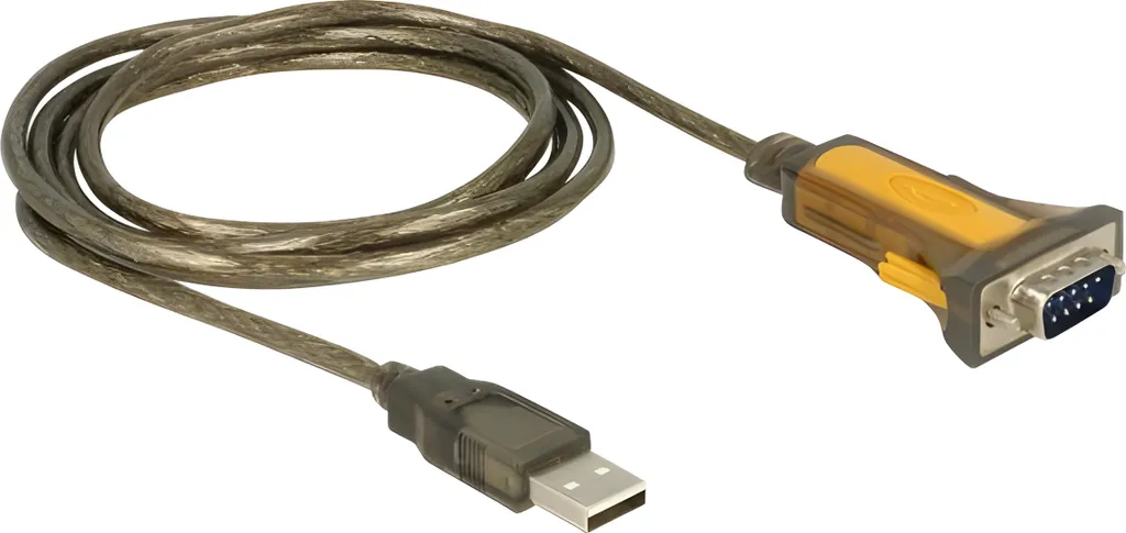 Câble Adaptateur USB RS232 DB9 1,5m robuste pour automate et maintenance
