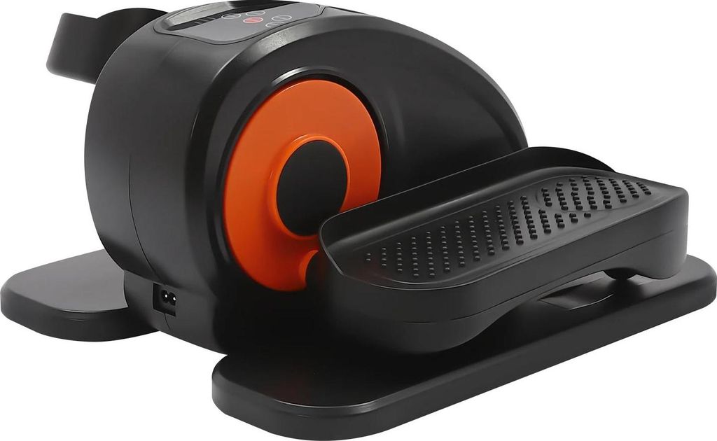 Mini Crosstrainer für unter den Schreibtisch - Elektrischer Sitz-Pedaltrainer - Fernbedienung - LED-Display - 5 Stufen, Auto P1–P3 - 50 W - EU...