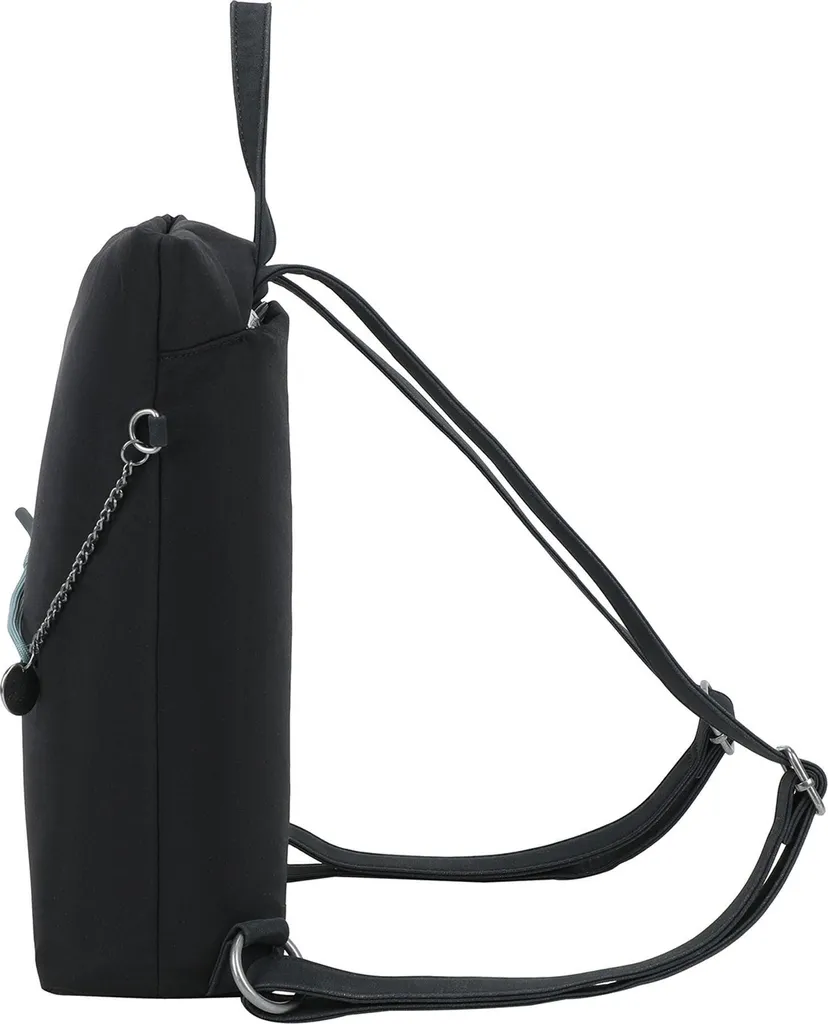 Sac à dos Limited Chain Sky Backpack Black avec chaîne décorative chic