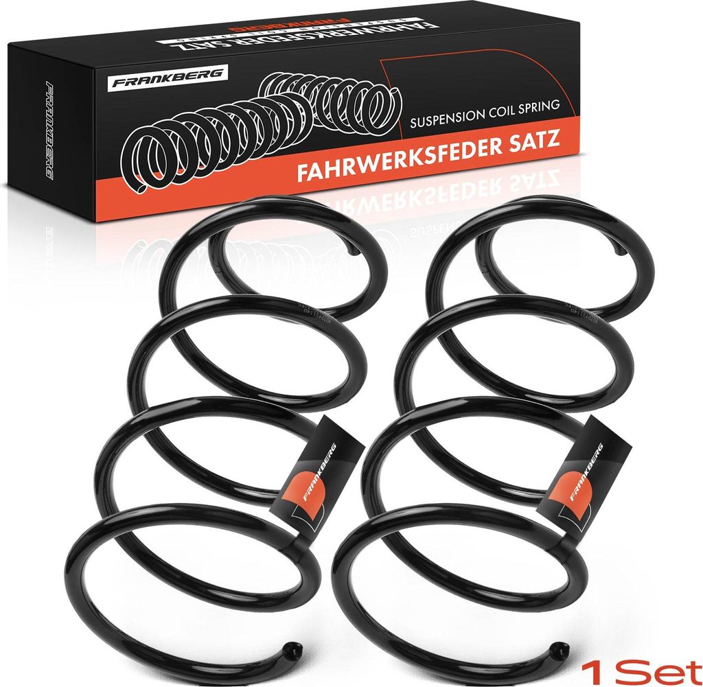 Frankberg 2x Fahrwerksfeder Vorderachse für Hyundai i20 PB PBT 1.4L 1.6L 2008-2012