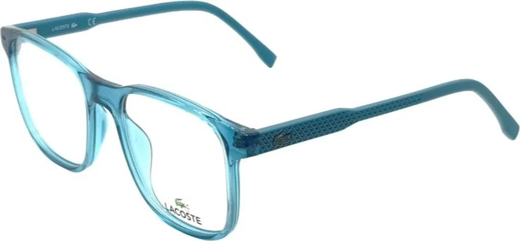 Monture optique Lacoste L3633 467 rectangulaire bleue haute qualité