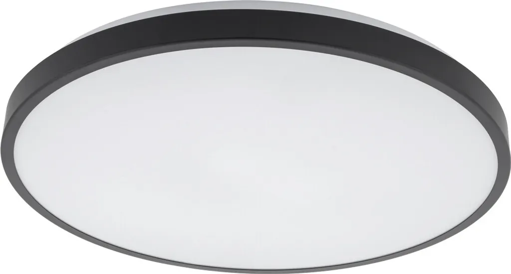 Plafonnier LED salle de bain AGNES 10971 Nowodvorski noir Ø38,5cm 22W