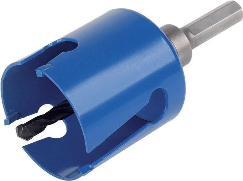Wolfcraft 3874000 Scie cloche universelle avec mèche à métaux Ø 68mm