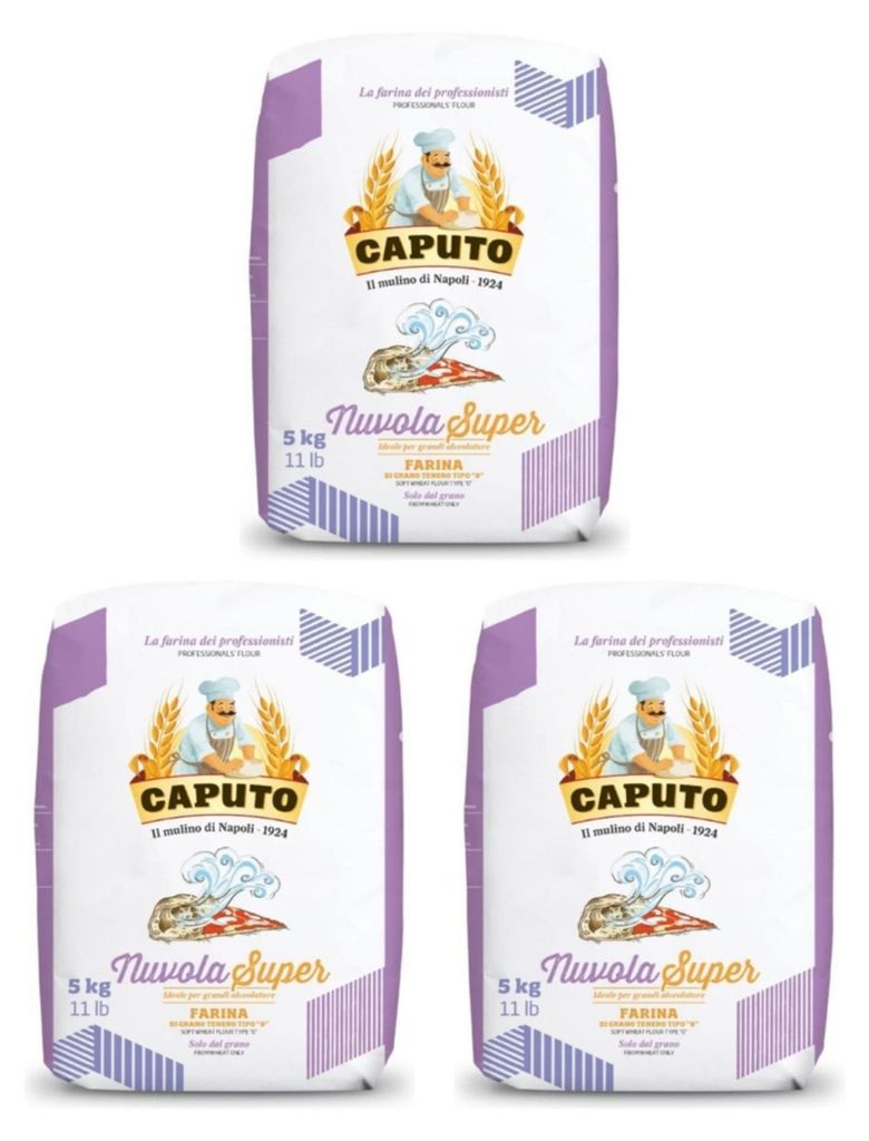Farine pour pizza Nuvola Super 3 x 5 kg - Caputo Image du produit 