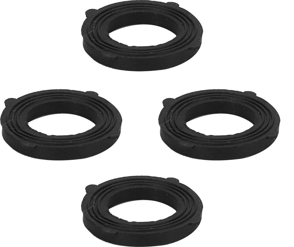 100Pcs G3/4 Gummi Unterlegscheibe Wasserdicht Gartenschlauch Wasserhahn Abdichtung Dichtung Zubehör