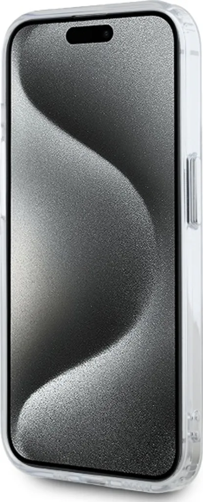 Karl Lagerfeld iPhone 15 Pro Max Case White MagSafe IML Choupette - 5