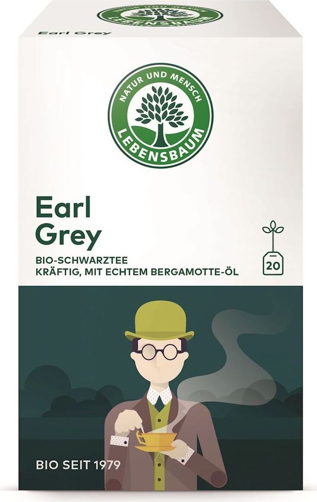 EARL GREY EXPRESS ČIERNY ČAJ(20 x 2 g) 40 g - LEBENSBAUM Obrázok produktu 