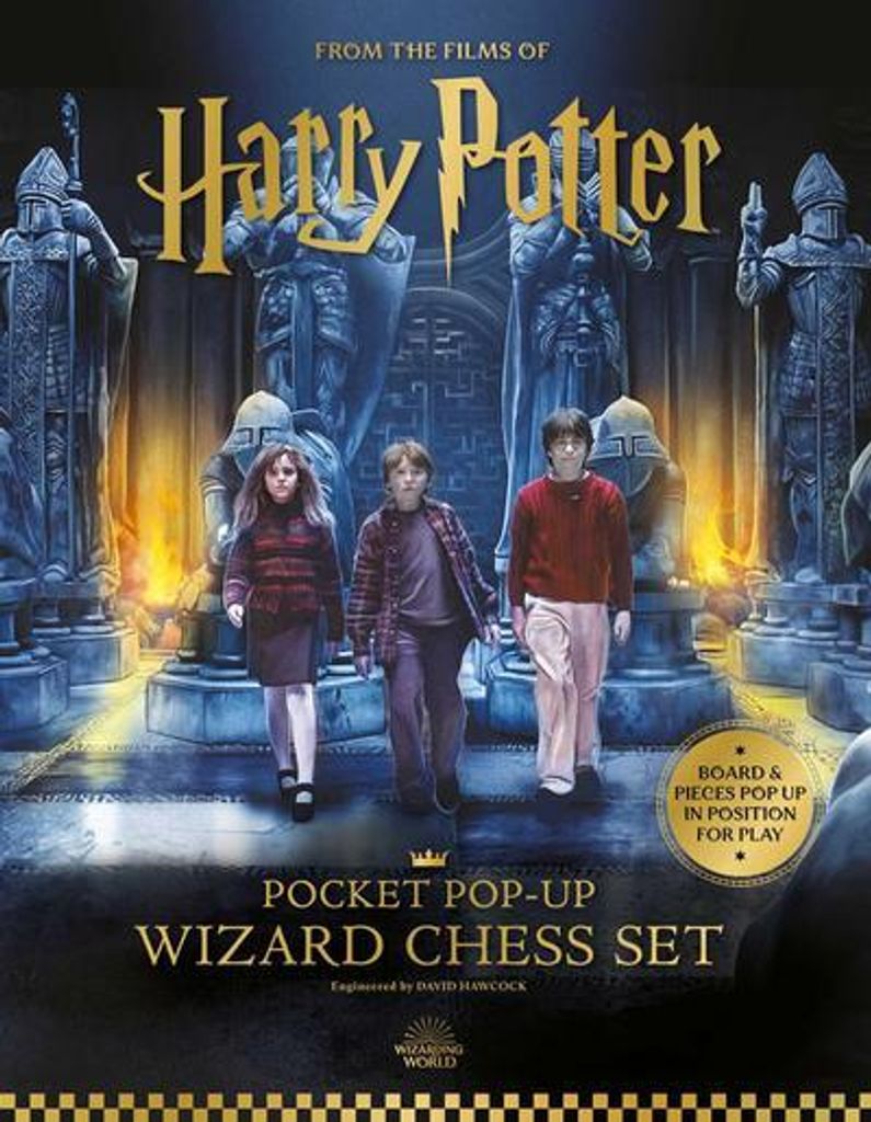Harry Potter: Das Pop-Up-Zauberer-Schach-Set