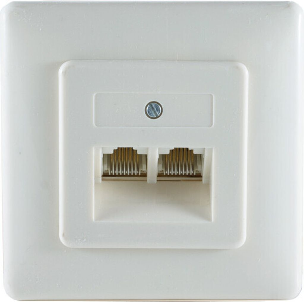 UAE Anschlußd. 8/8-8/8 2 Leitungen Metallrahmen UP