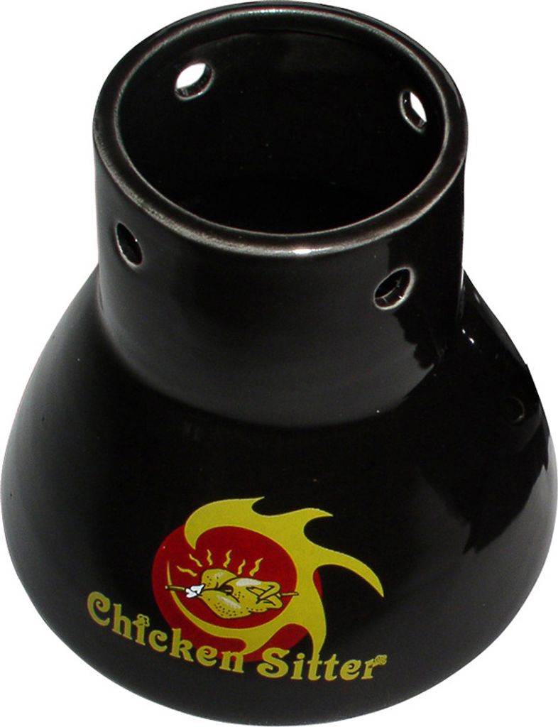 PATTON Hähnchenhalter für Grill aus Keramik, Ø12cm