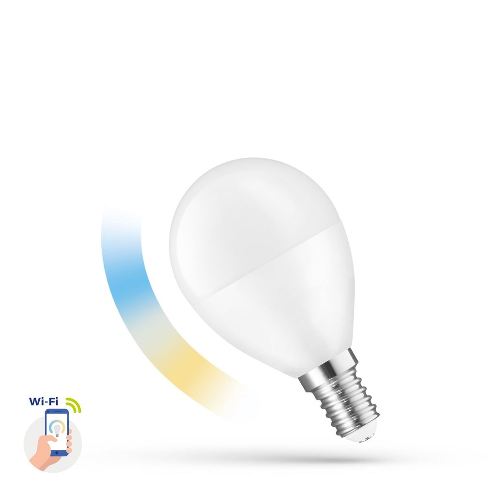 LED E14 P47 Smart Home 5W = 36W Alexa Google Tuya 420lm Produktbild 