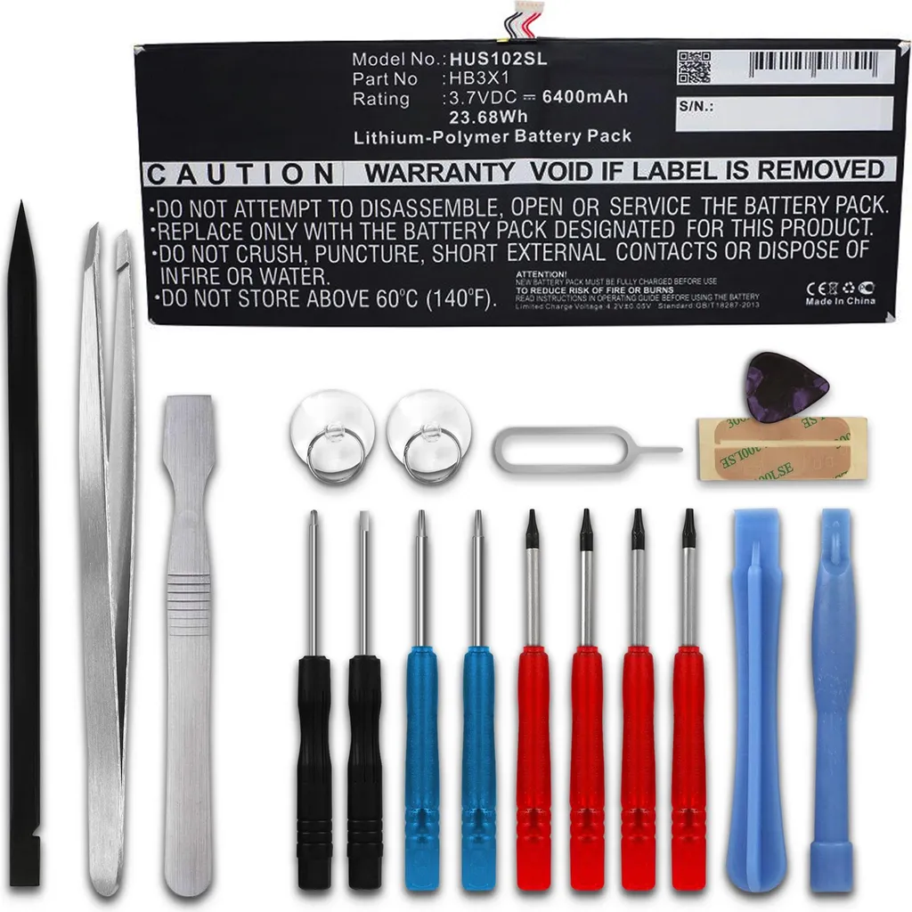 Batterie de remplacement pour tablette Huawei MediaPad 10 Link HB3X1