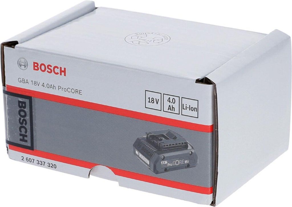 Bosch Akku ProCORE18V 4,0 Ah - 2607337320 Produktbild 