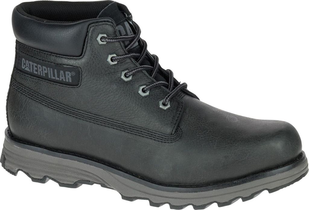 Caterpillar - Herren Stiefel "Founder", Leder FS7332 (47 EU) (Schwarz)