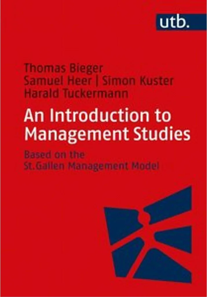 Réussir ses examens avec Introduction to Management Studies : manuel