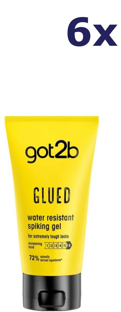 6x Got2B Haargel – Glued 150 ml Produktbild 