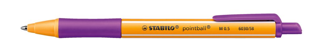 10x Stabilo® 6030/58 Stylo à bille pointball 0,5 mm lilas Image du produit 