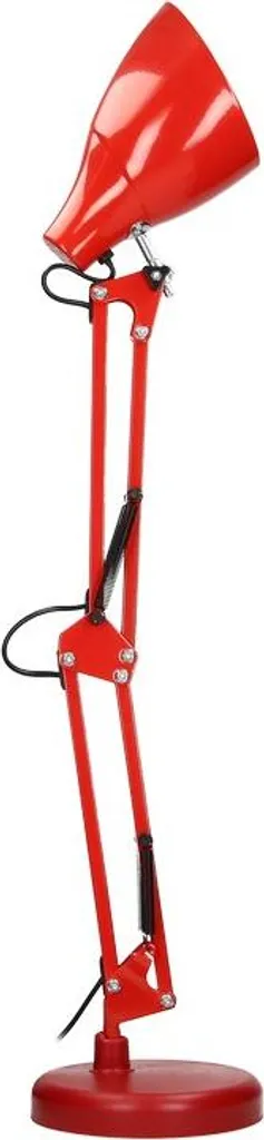 Lampada Scrivania Professionale Virone DIAN Rossa E27 Snodabile - 5