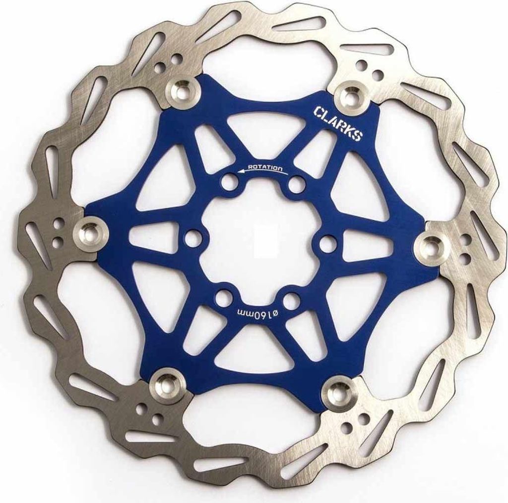 Clarks Cfr-06 6b Bremsscheibe Blau 160 mm Blau 160 mm