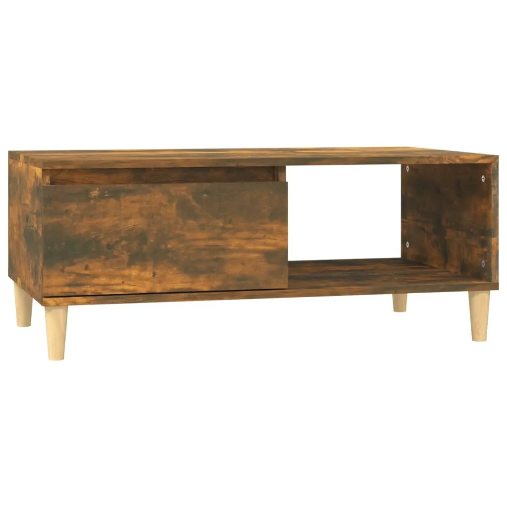 Crea la tua Oasi di Relax con il Tavolino SYFAX Rovere Fumo 90x50 cm