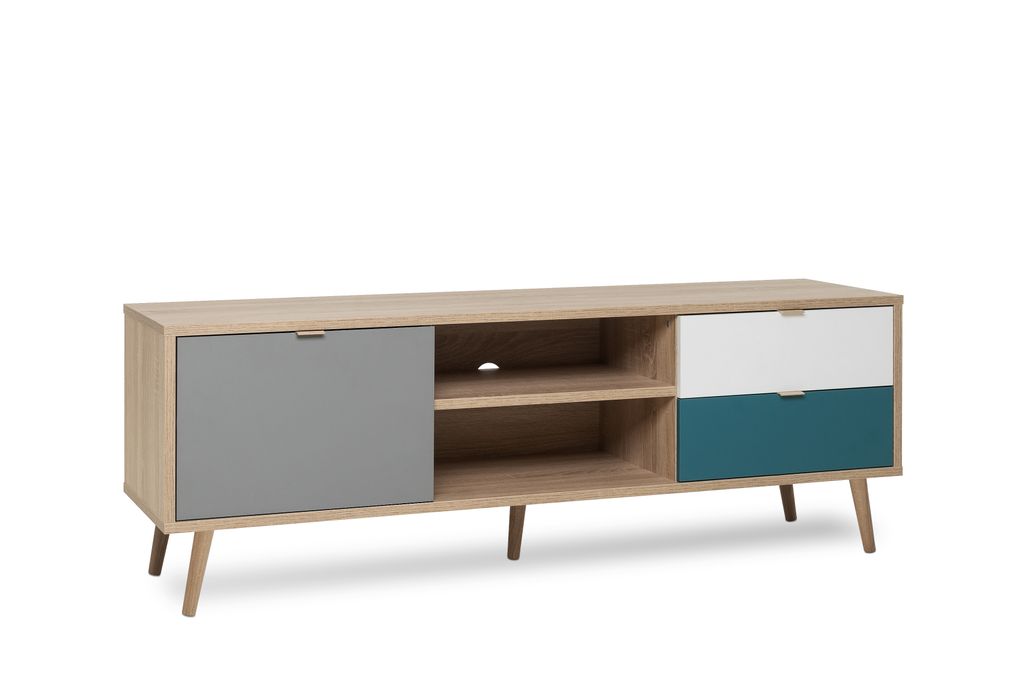 Finori Cuba 54 TV-Board/Tricolor/Holzwerkstoff Produktbild 