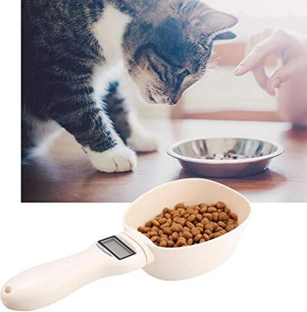 OFFERTA: Cucchiaio Bilancia Digitale Sunicon - Pesa Cibo per Animali