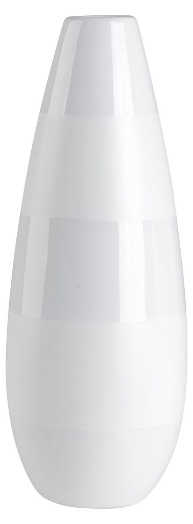 Vase Zwei (11x30cm), weiß