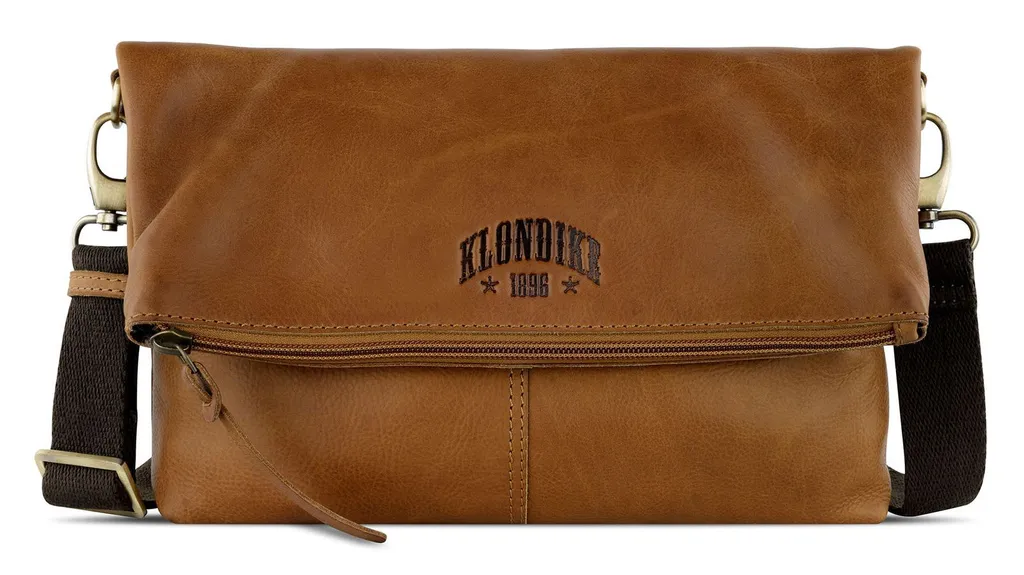 Sac besace en cuir de vachette souple pour femme style vintage rétro
