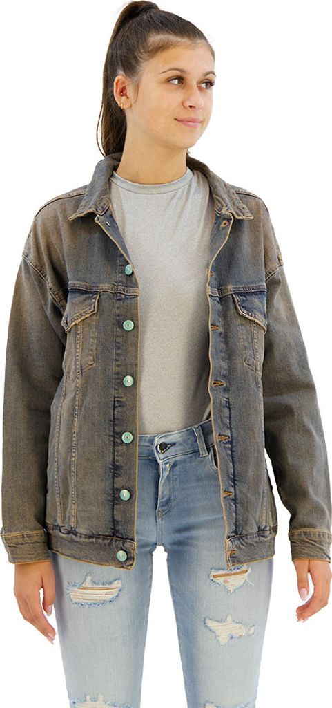 Replay W7514c.000.573.h05 Jacke Grau XS Frau Grau XS
