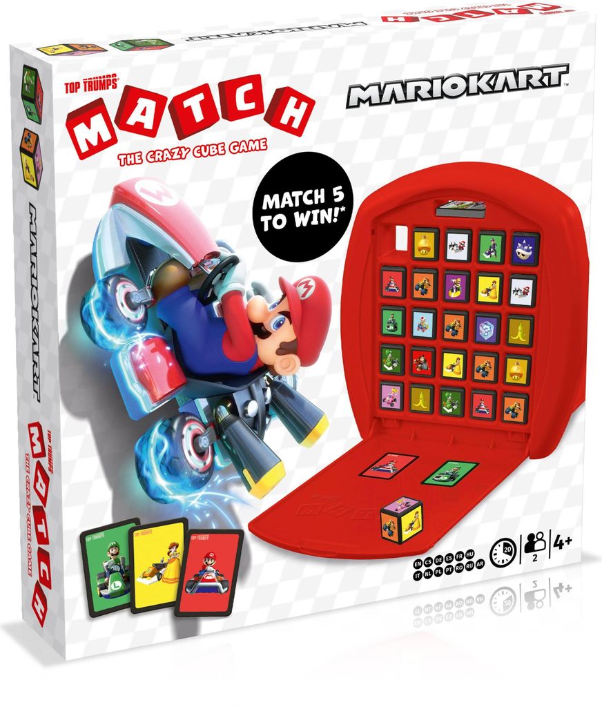 Top Trumps Match - Mario Kart Würfelspiel Produktbild 