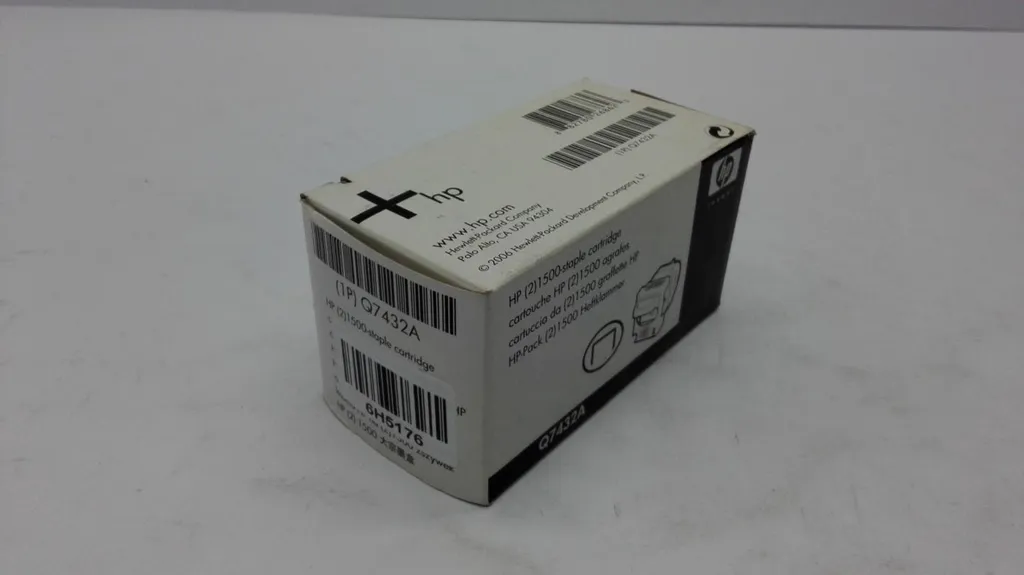 Recharge d'agrafes HP pack de 2 cassettes de 1500 agrafes de bureau