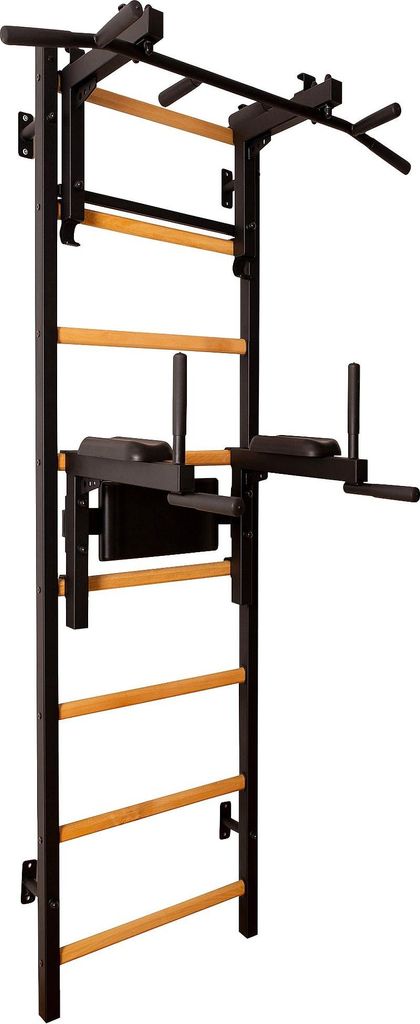 BenchK Sprossenwand Fitness-System "232", Schwarz