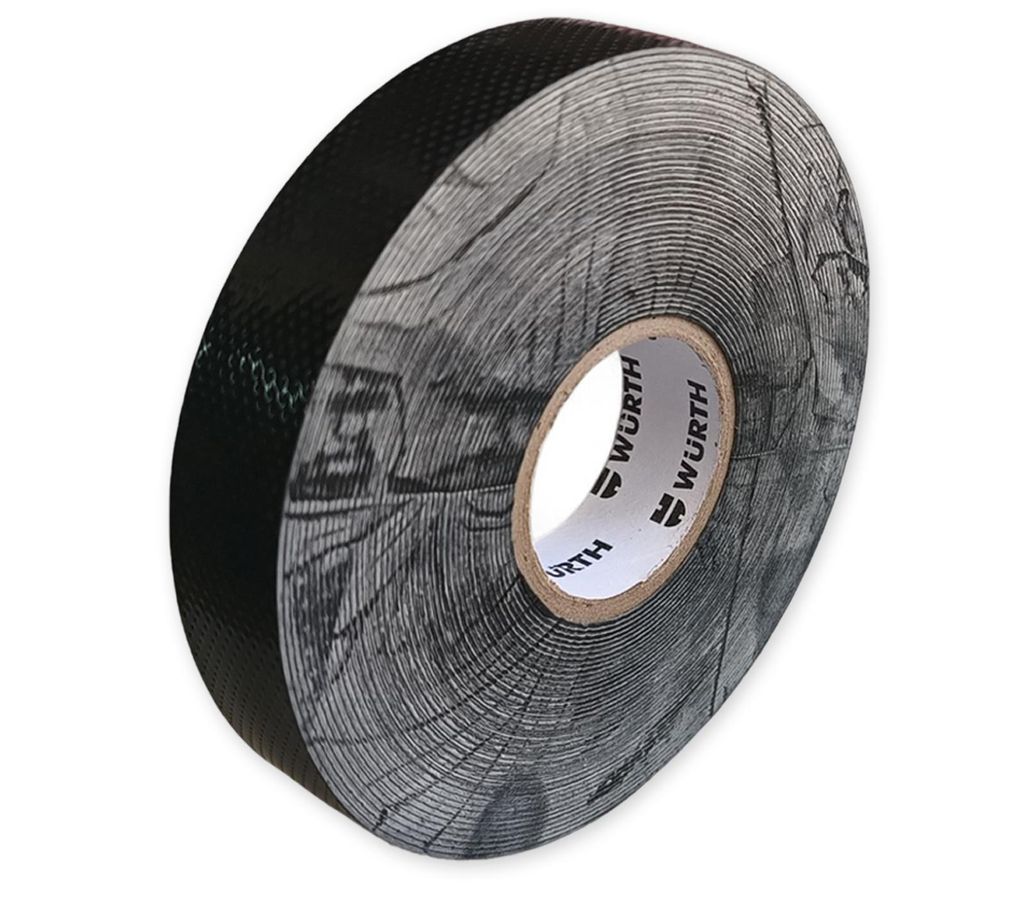 Würth Schrumpfband selbstverschweißend 19 mm x 10 m – Isolierband wasserdicht für Kabel, Rohre & Schläuche