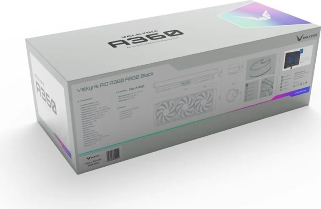 Valkyrie A360 Solution Anti-Surchauffe CPU Refroidisseur Liquide - 5