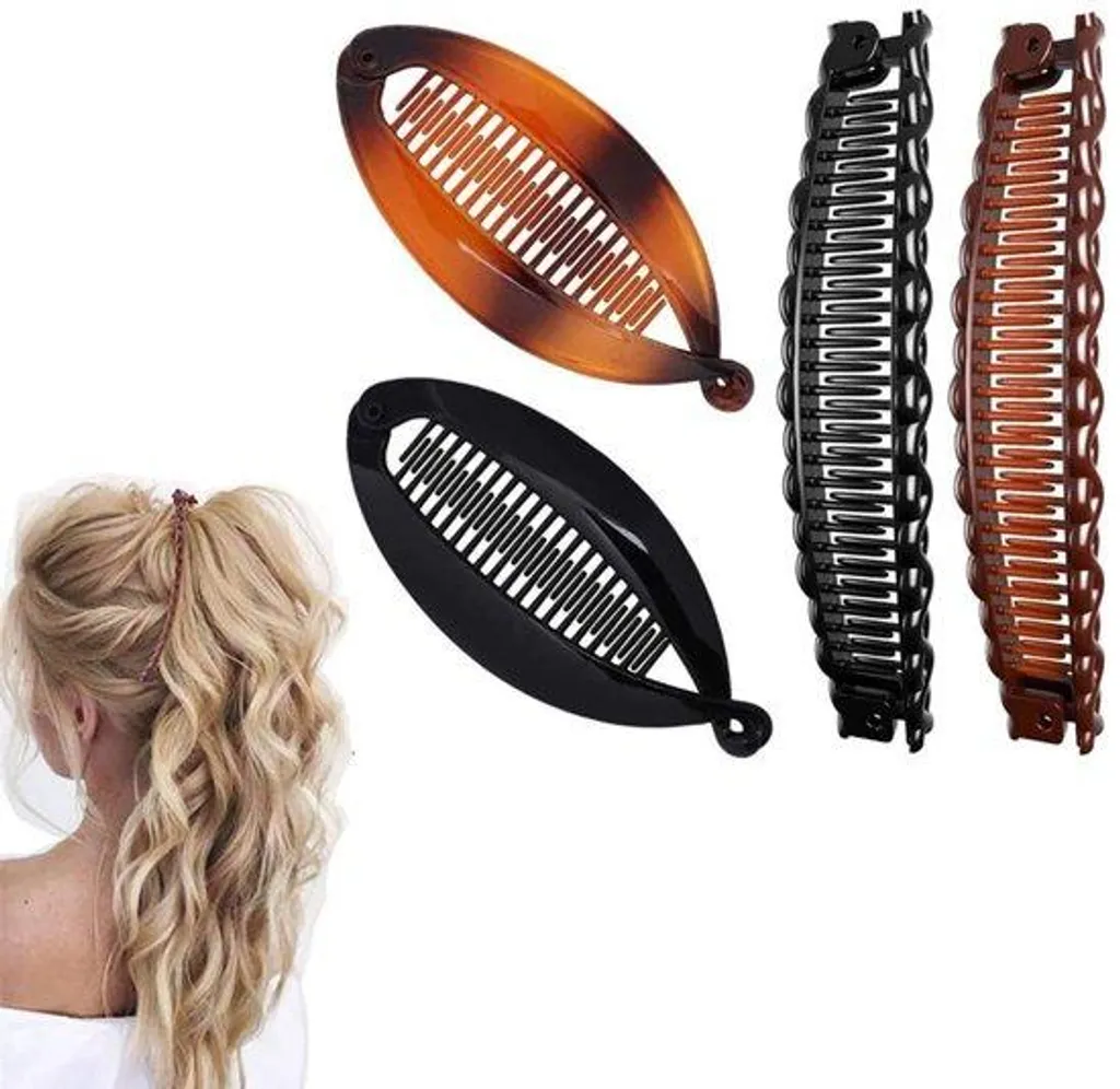 Barrettes Rétro Antidérapantes : Fixation Forte pour Boucles Épaisses