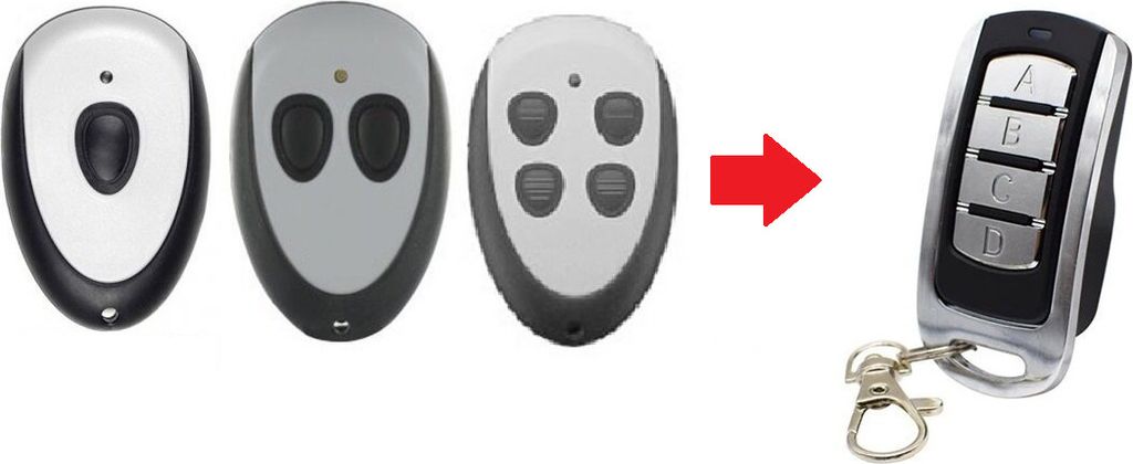 Ersatz Handsender für Elka SKX1WD | SKX2WD | SKX4WD Produktbild 