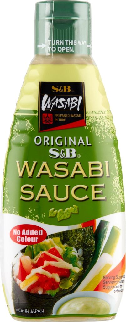 Sos Wasabi S&B 170g - pikantny dodatek do sushi i dań Immagine del prodotto 