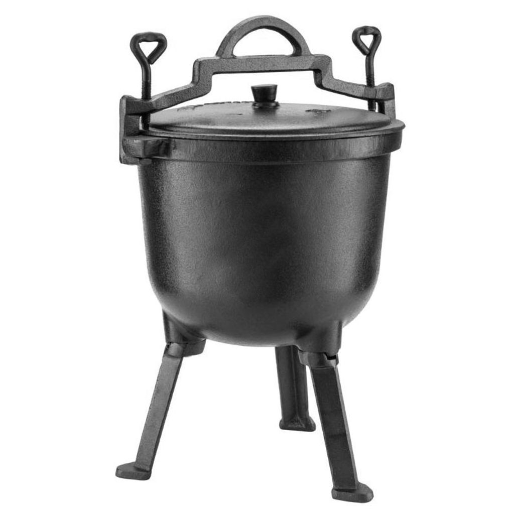 Kinghoff Gusseisen Kessel KH-2233 10L Grau