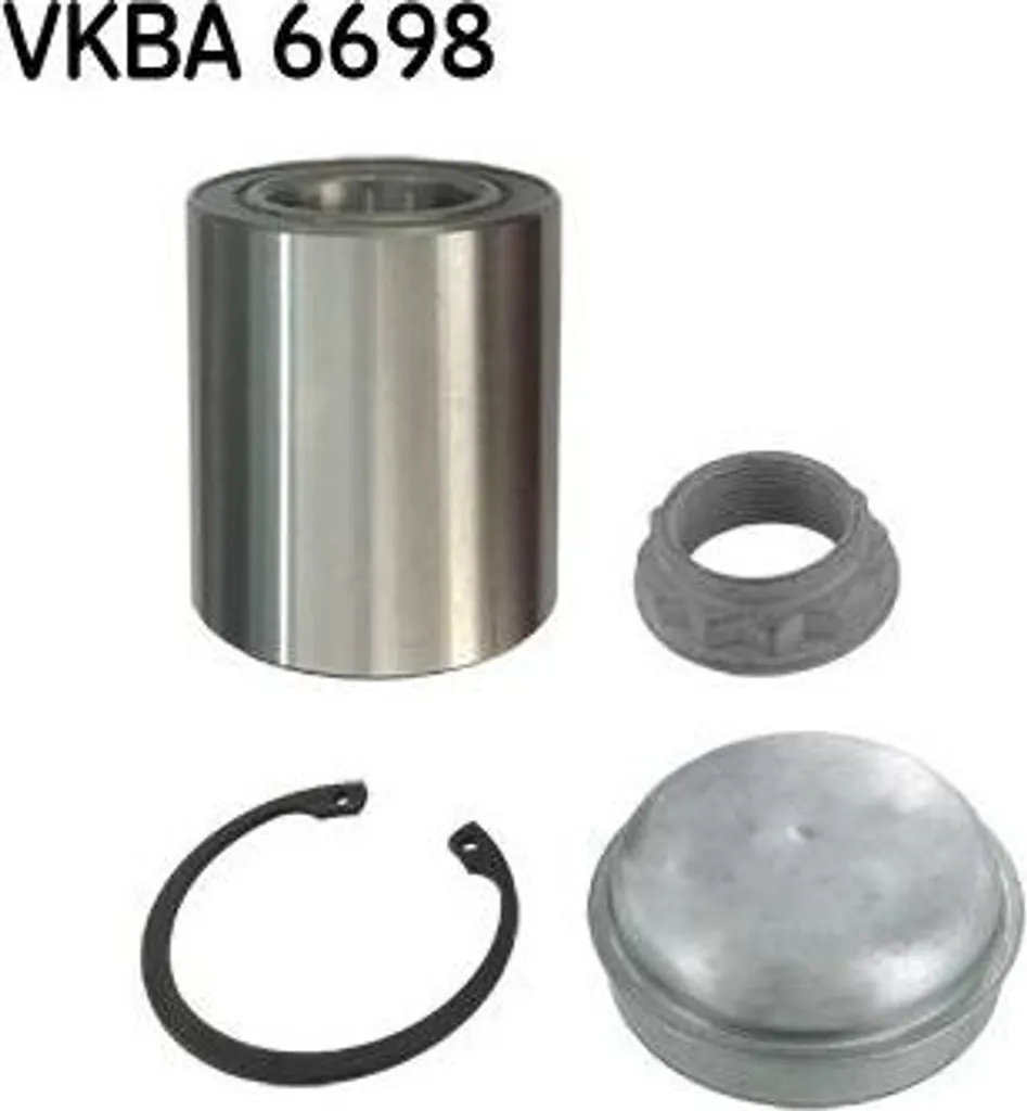 Supprimez le bruit de roue arrière sur Vaneo avec le kit SKF VKBA6698