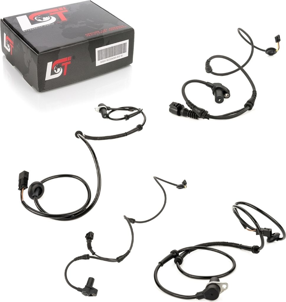 4x ABS Sensor Drehzahl vorne hinten 8E0927803A 8E0927807B für AUDI A4 B6 00-06