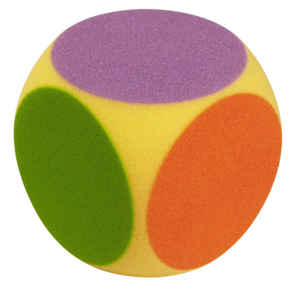 Volley 6-Farben Würfel, 16 x 16 x 16 cm