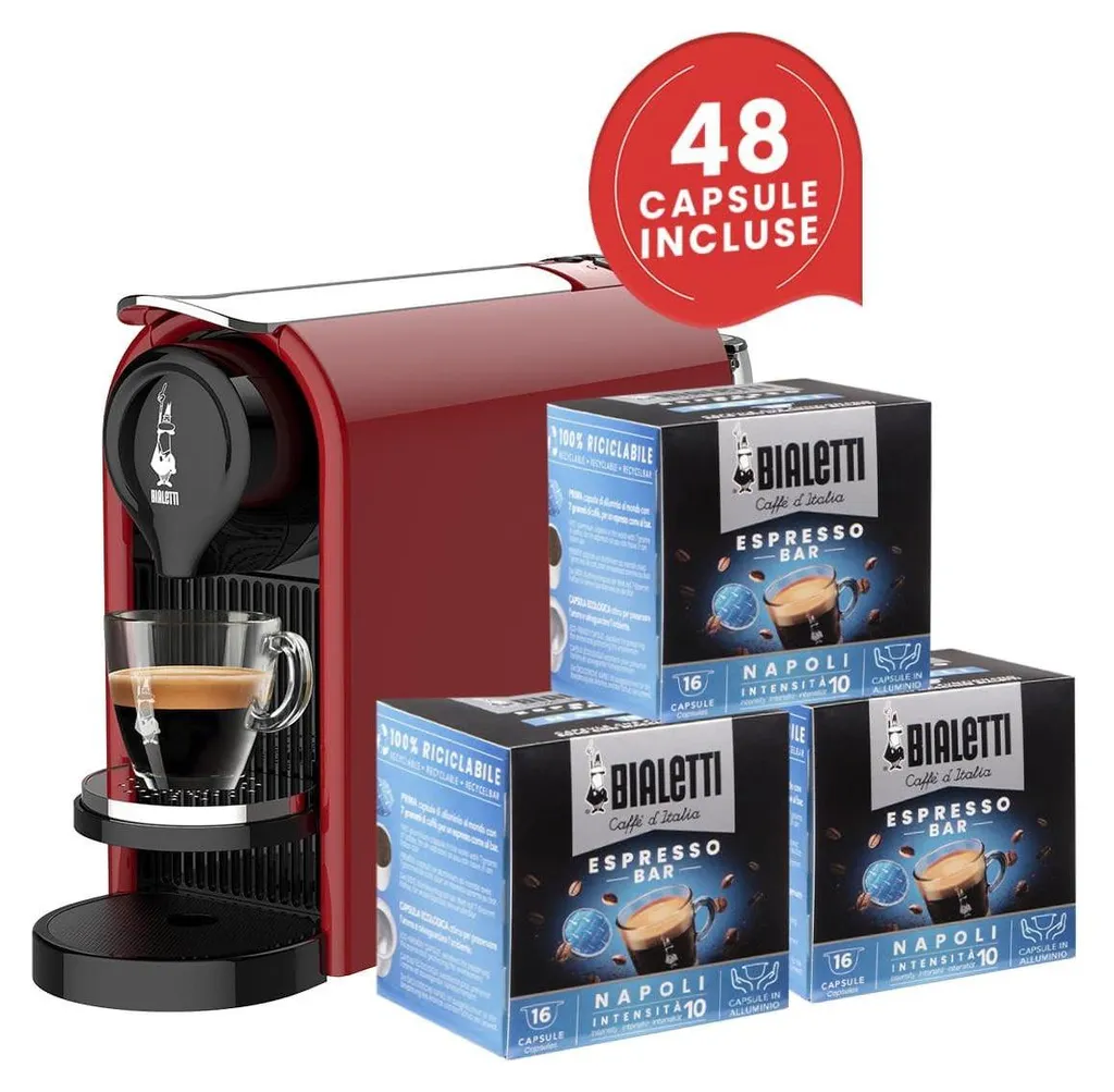 Machine à café Espresso Bialetti Gioia PLUS pour Capsule Aluminium