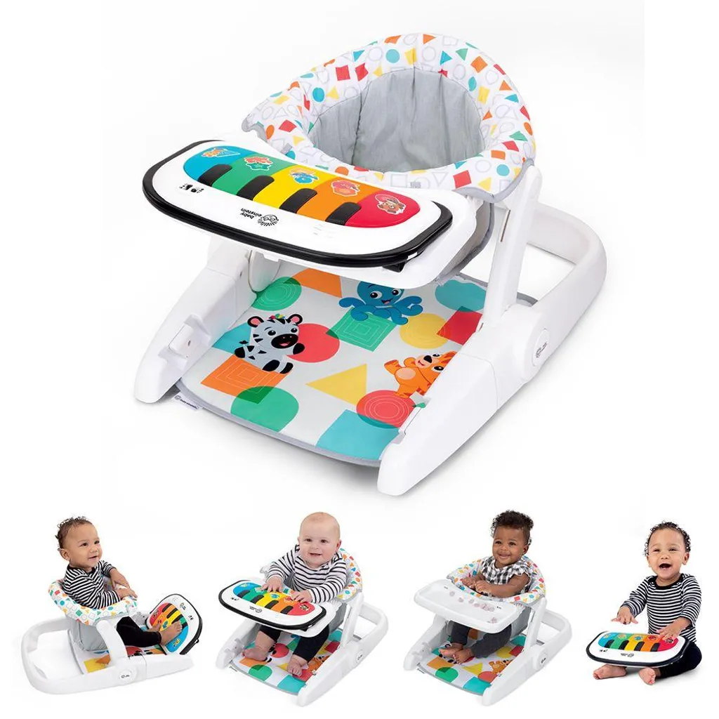 Siège Bébé 4-en-1 Baby Einstein Tappin' Tunes avec Piano de Musique