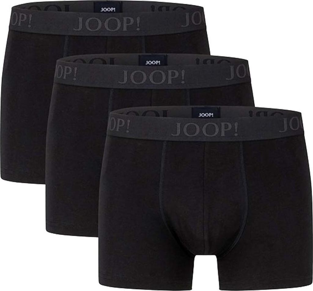 JOOP! Herren Boxershorts 3er Pack Co/EL Everyday XXL Schwarz/Black