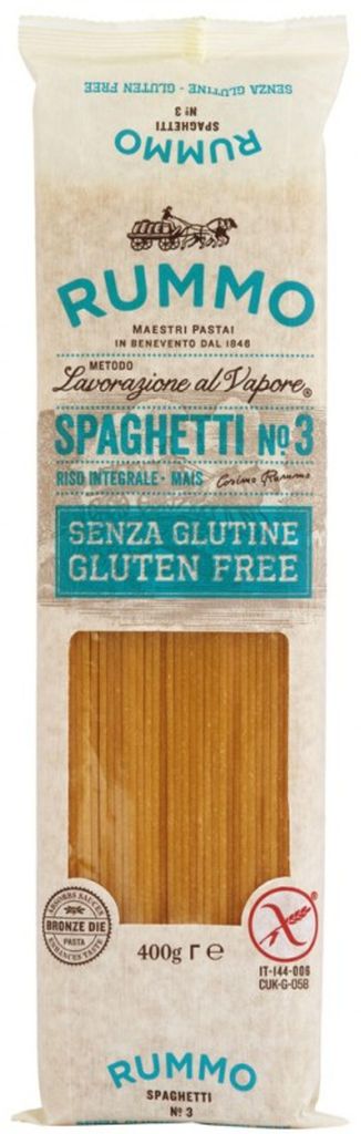 Spaghetti sans gluten, marque Rummo, poids net : 400 g Image du produit 