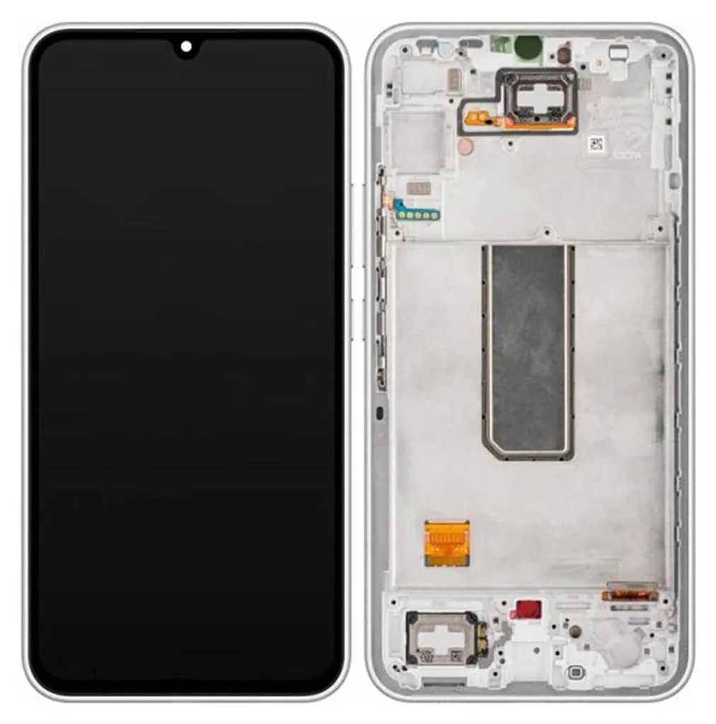 Bloc Complet Écran LCD pour Samsung Galaxy A34 5G Argent Haute Qualité