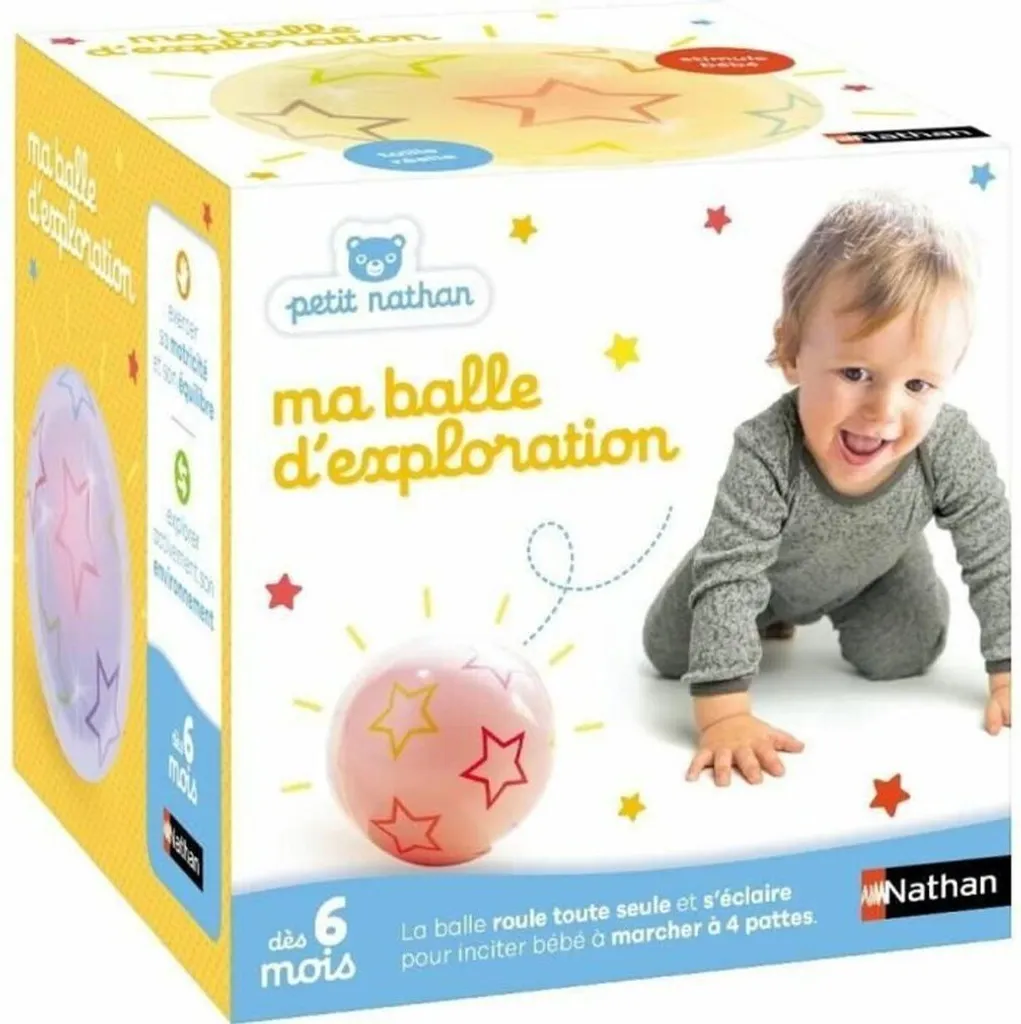 Jeu éducatif Nathan Exploration Ball pour éveil sensoriel des petits